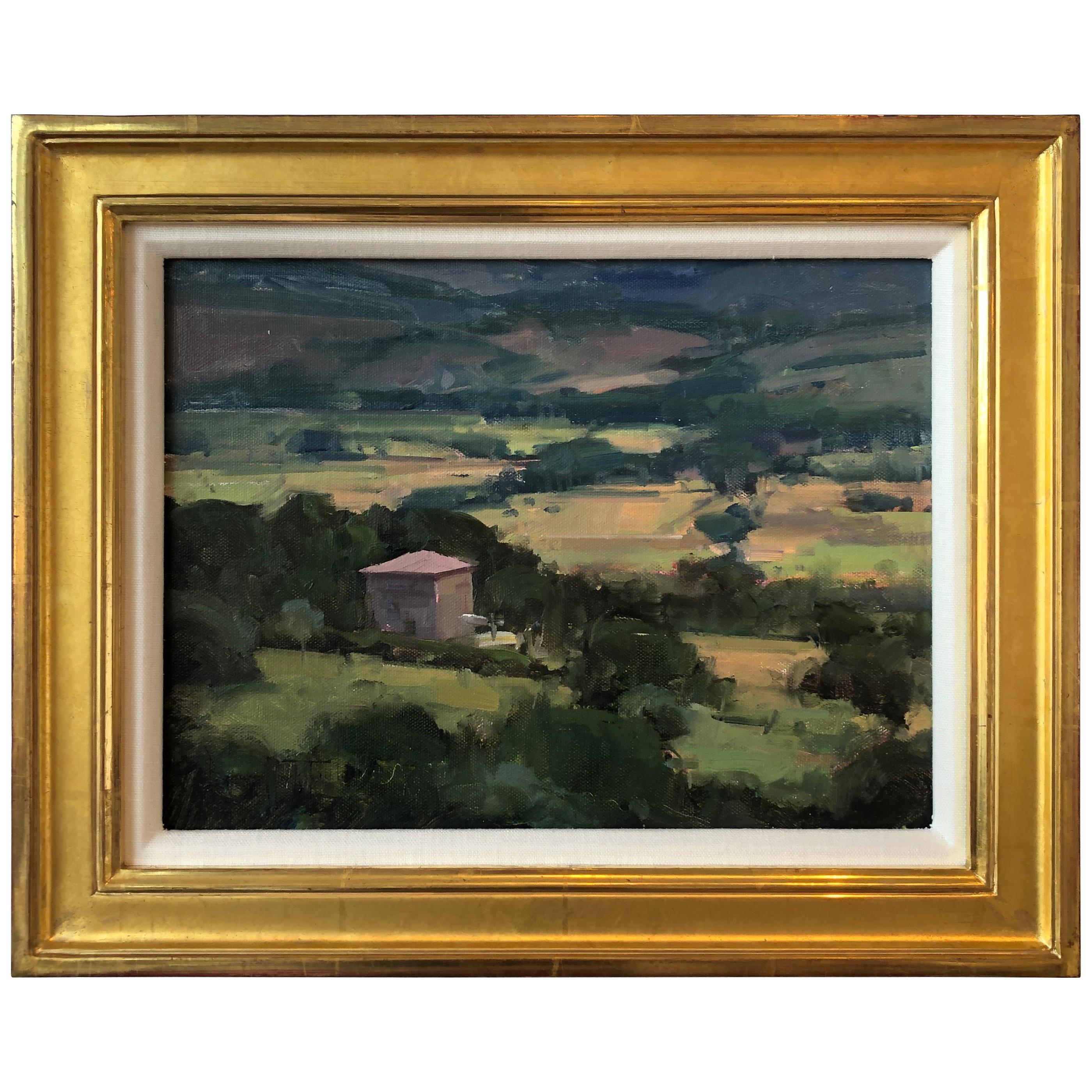 Umbrian Landscape Painting by Bryan Mark Taylor For Sale