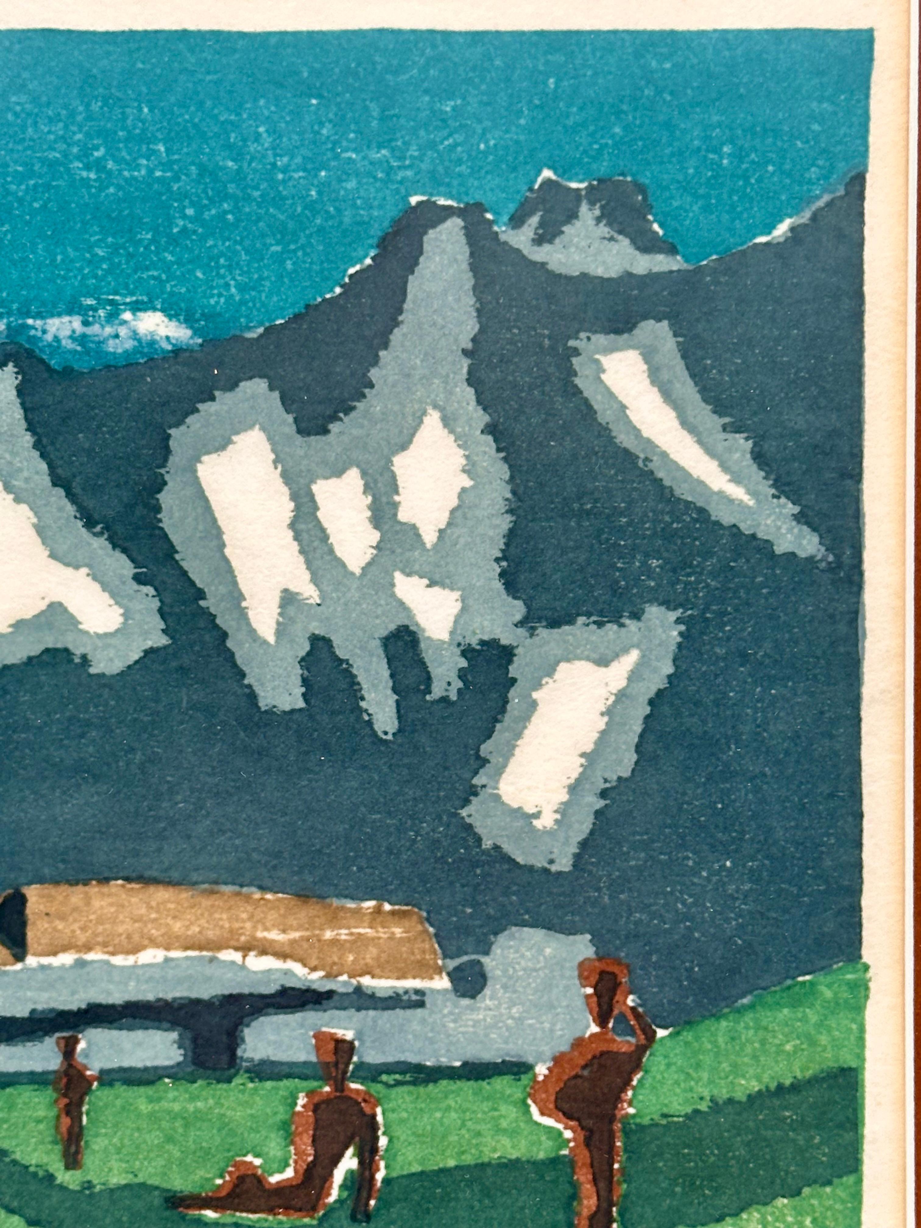 Mid-20th Century Umetaro Azechi 