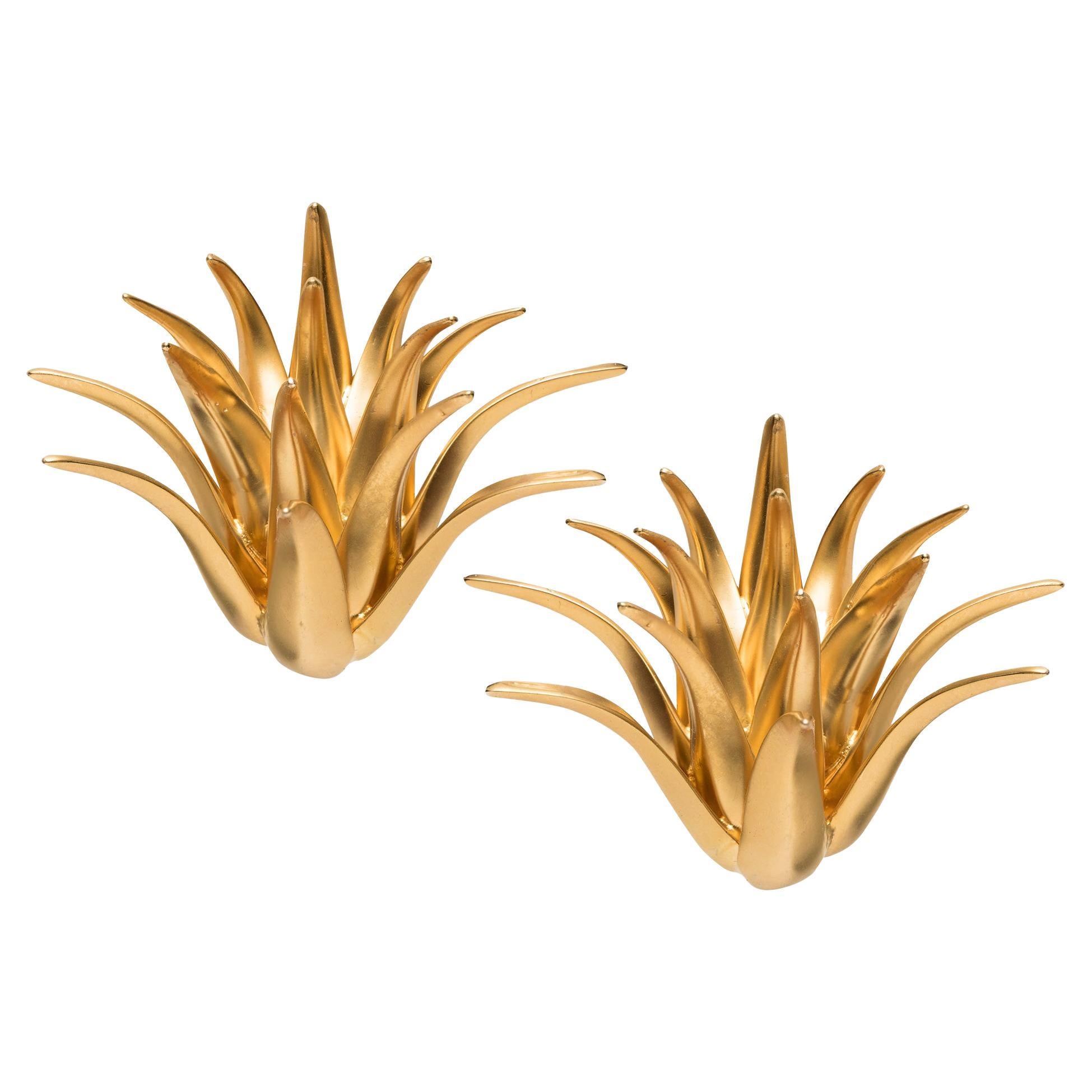 UMRAO 18k Pineapple Earrings