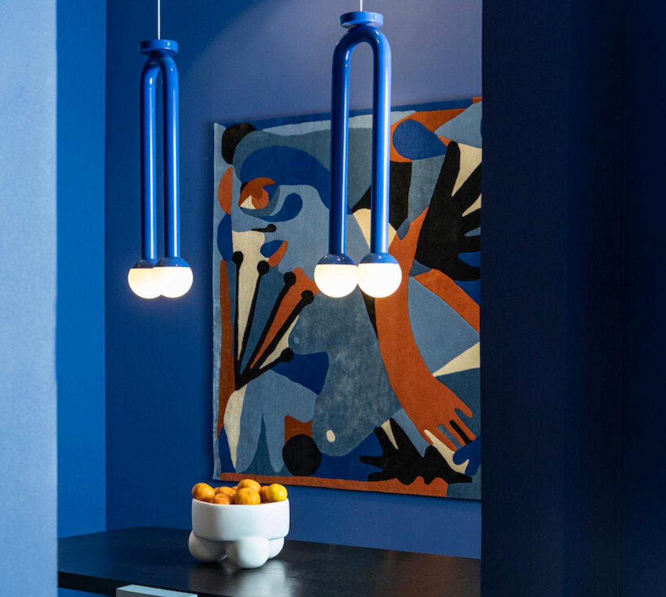 Messicano Lampada a sospensione scultorea Umu di Drusch Design in vendita