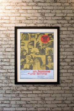 Un Homme Et Une Femme '1966' Poster
