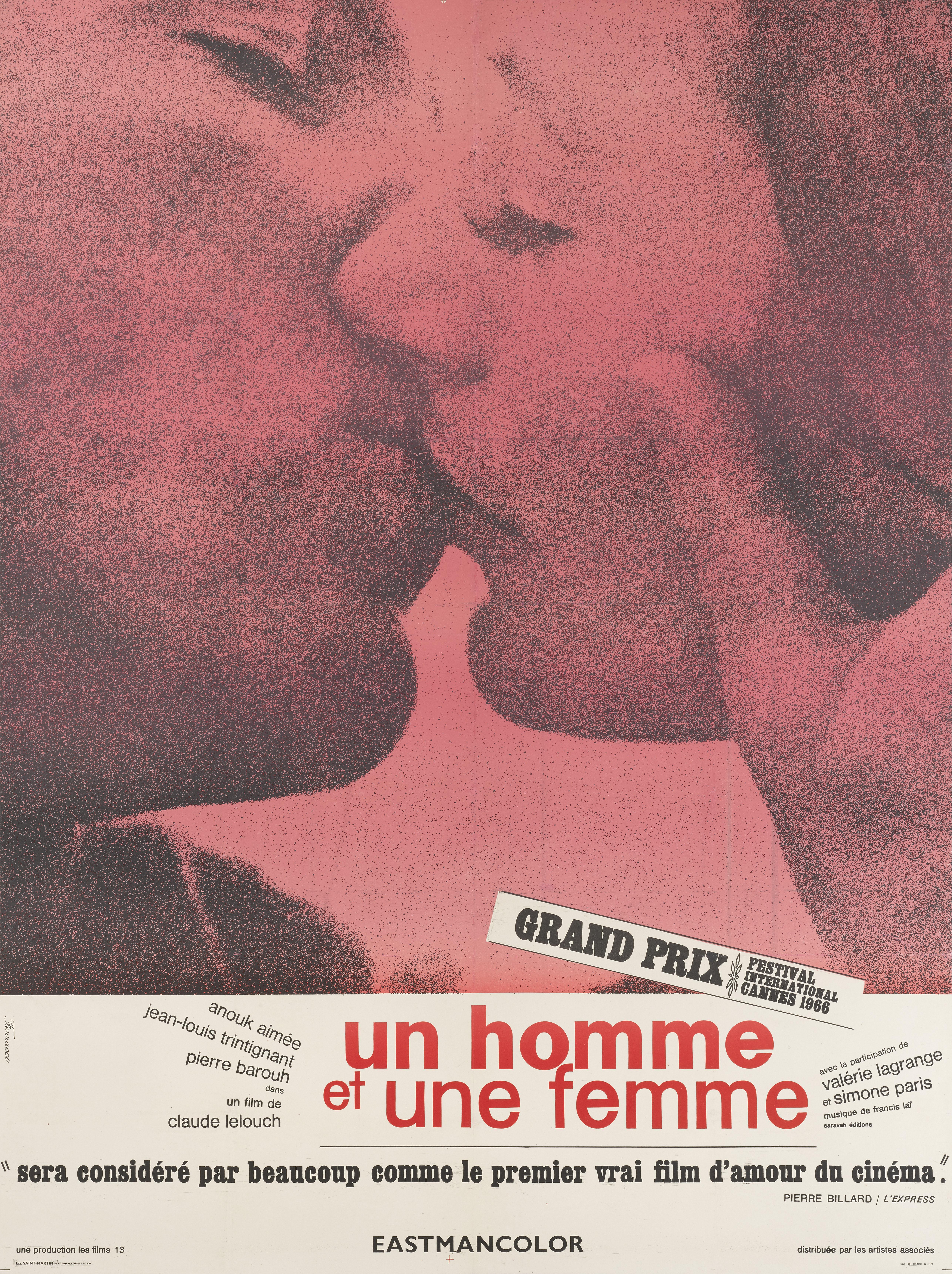 Un Homme et une Femme / Ein Mann und eine Frau (Französisch) im Angebot