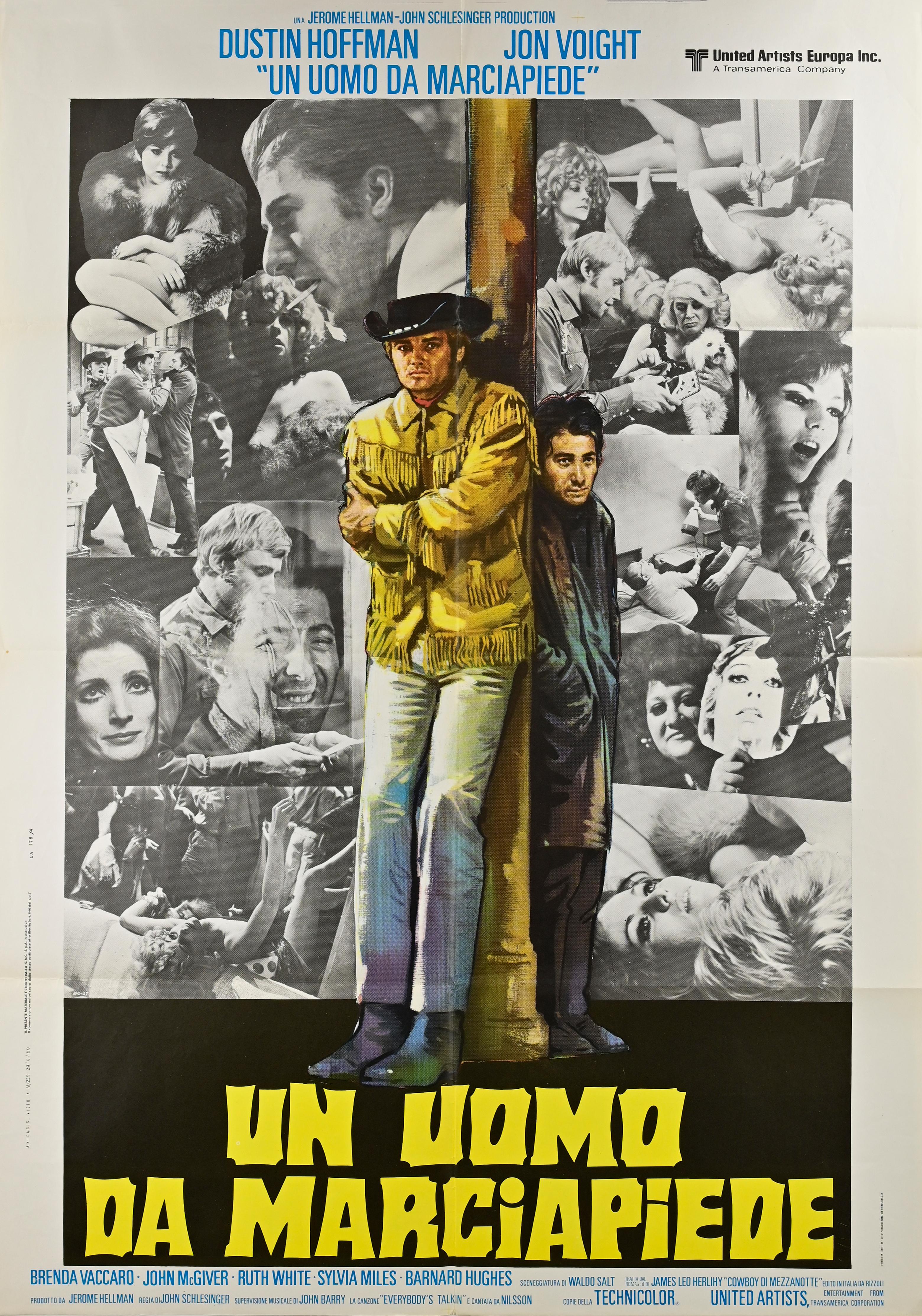 Un Uomo da Marciapiede (Cowboy de medianoche, 1969, EE.UU.) Italiano en venta