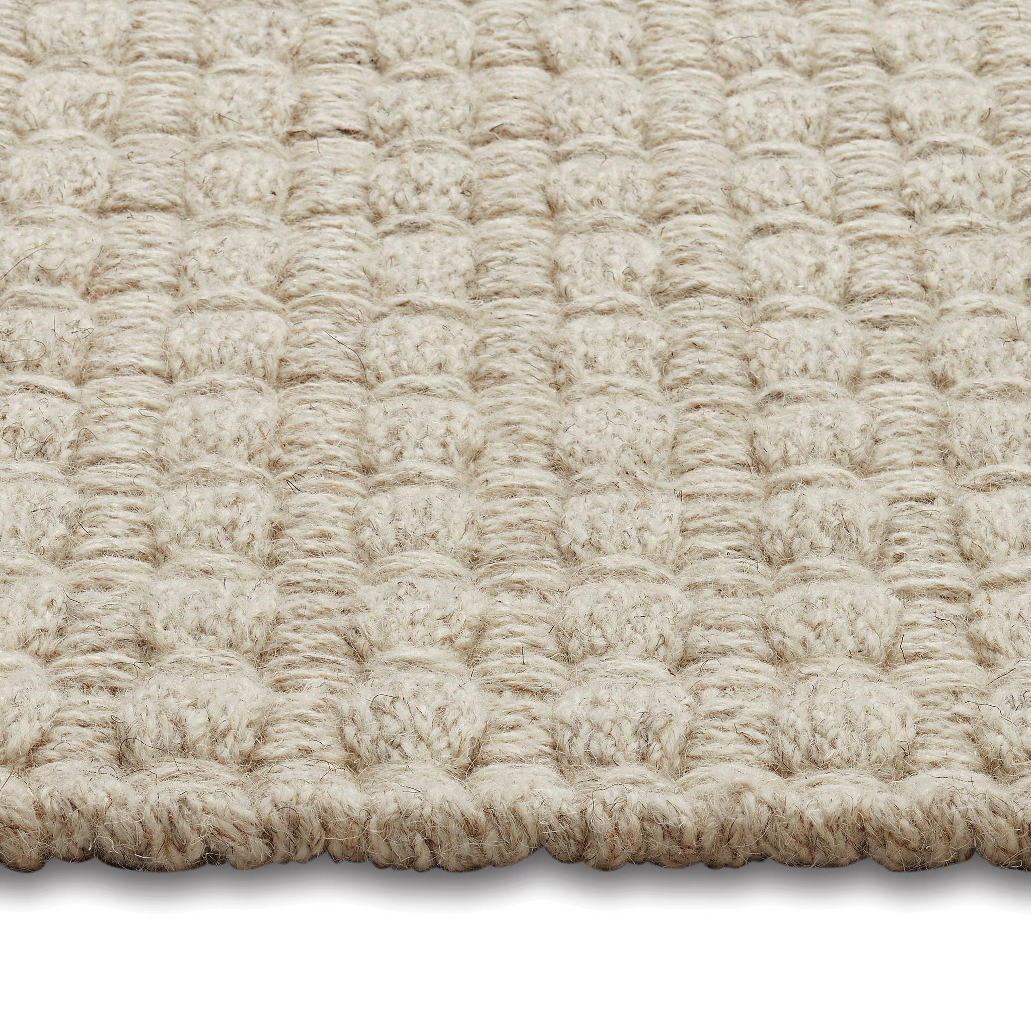Contemporary Una 8X10ft Ash Wool Belt Texture Design Luxury Handwoven Rug For Sale