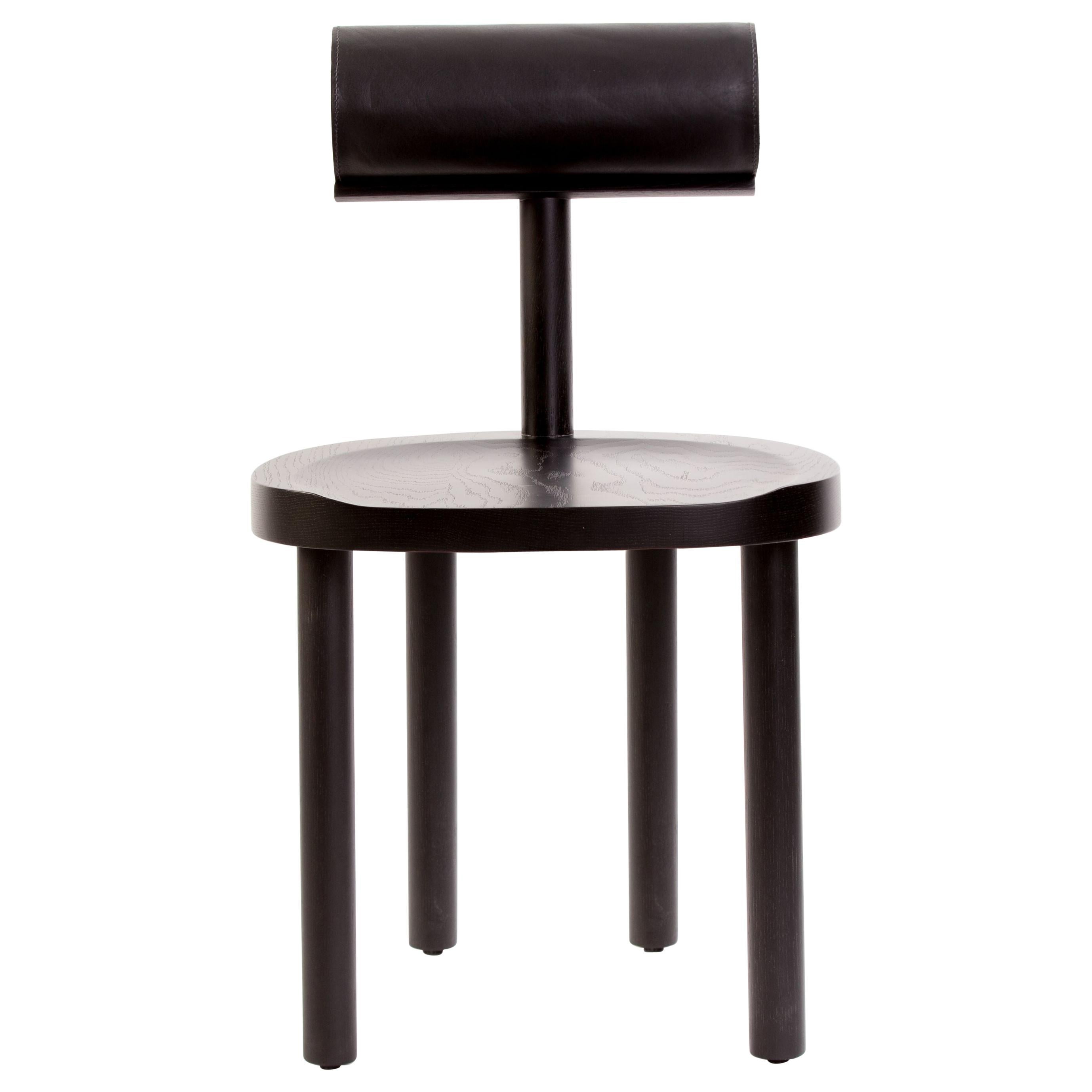 Una Black Chair by Estudio Persona For Sale