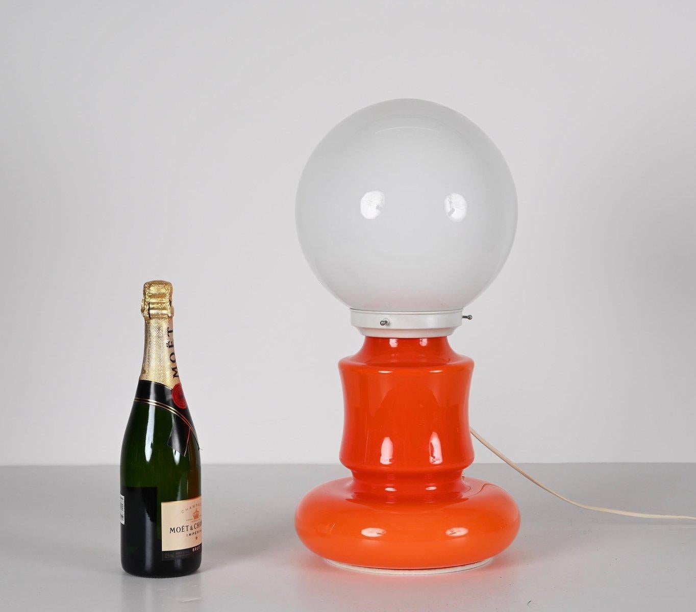 Hand-Crafted Carlo Nason table lamp, 1970 vintage For Sale