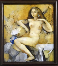 Drawer. 2019. Oil on canvas, 92x81 cm