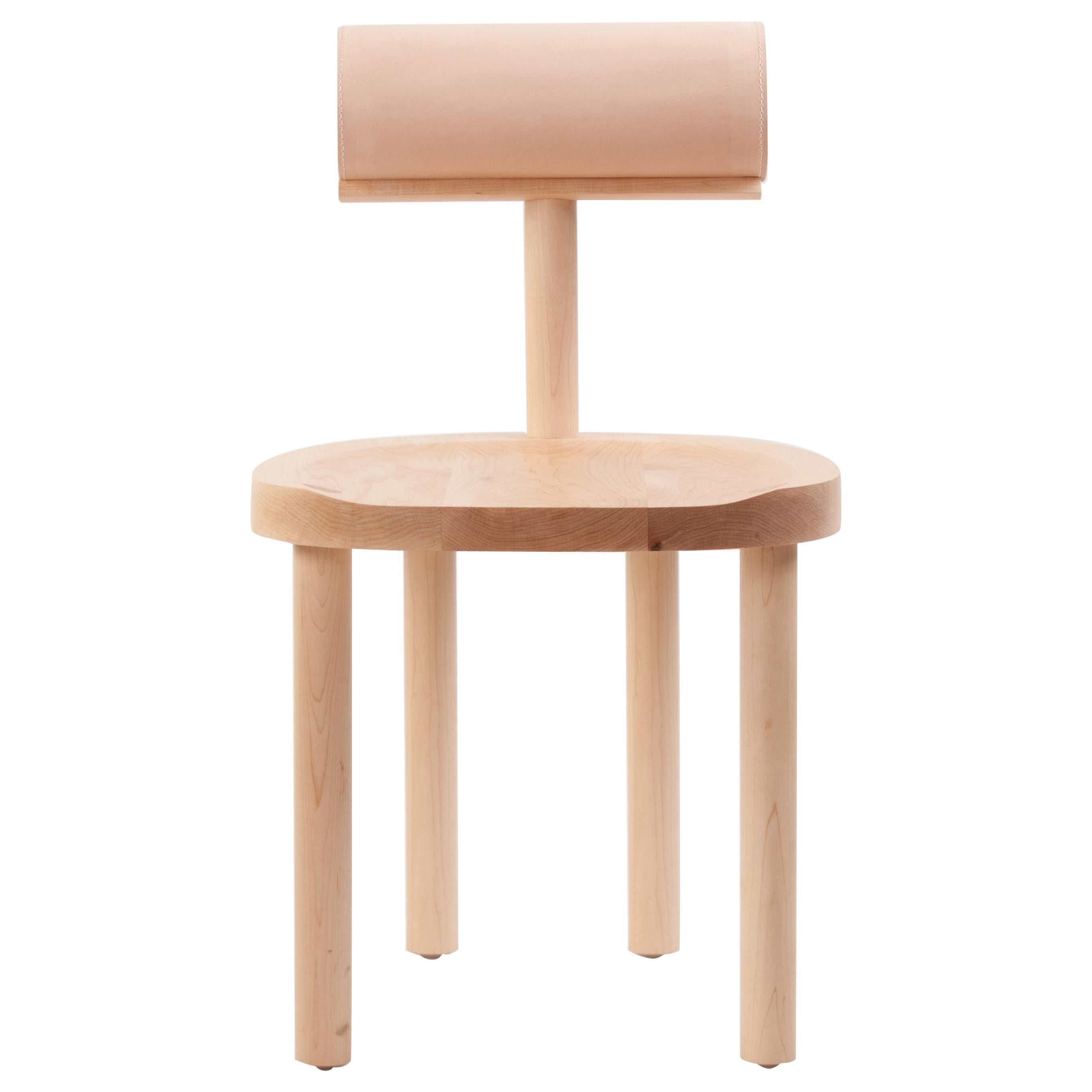 Una Maple Chair by Estudio Persona For Sale