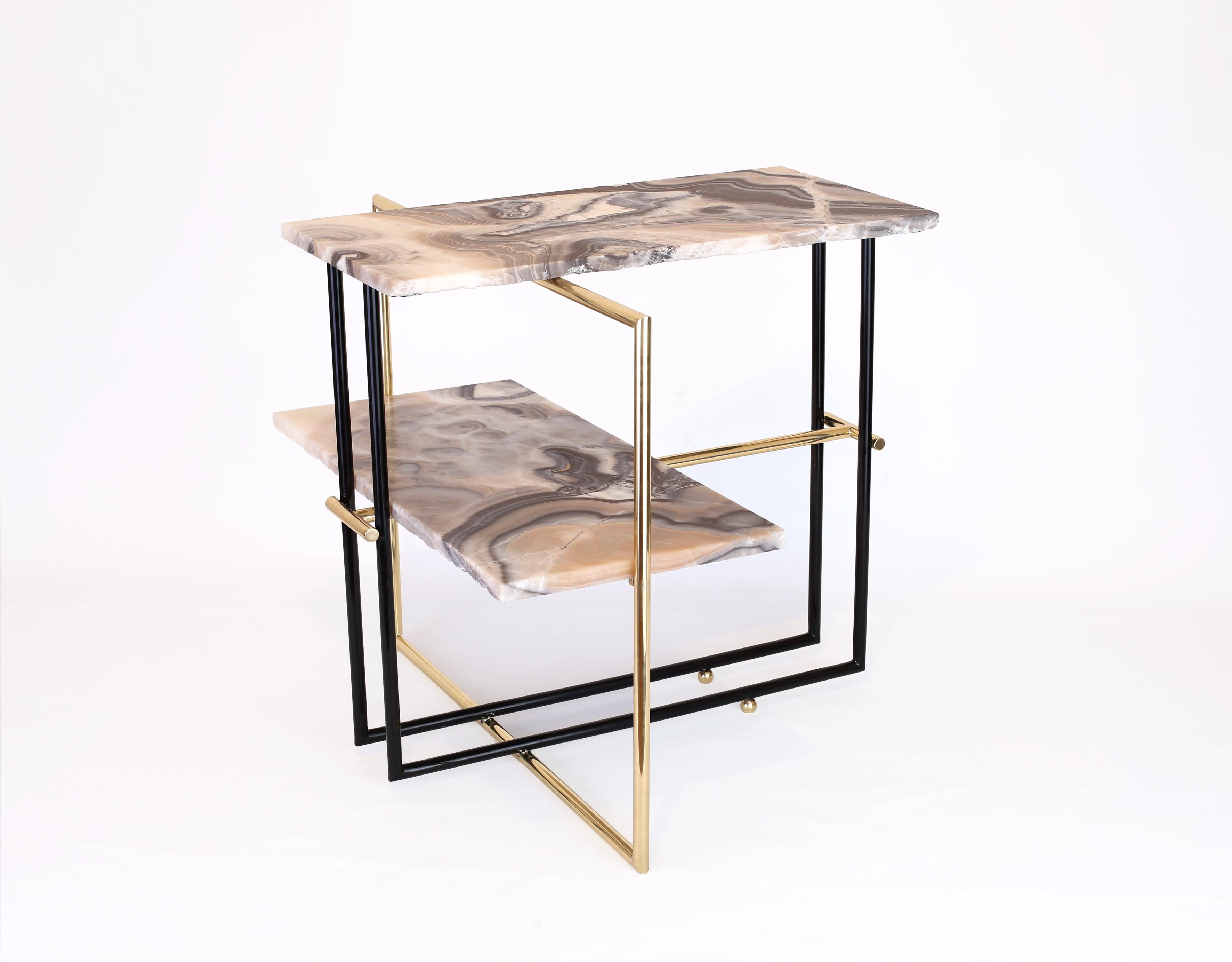 Contemporary Uña Side Table by Nomade Atelier For Sale