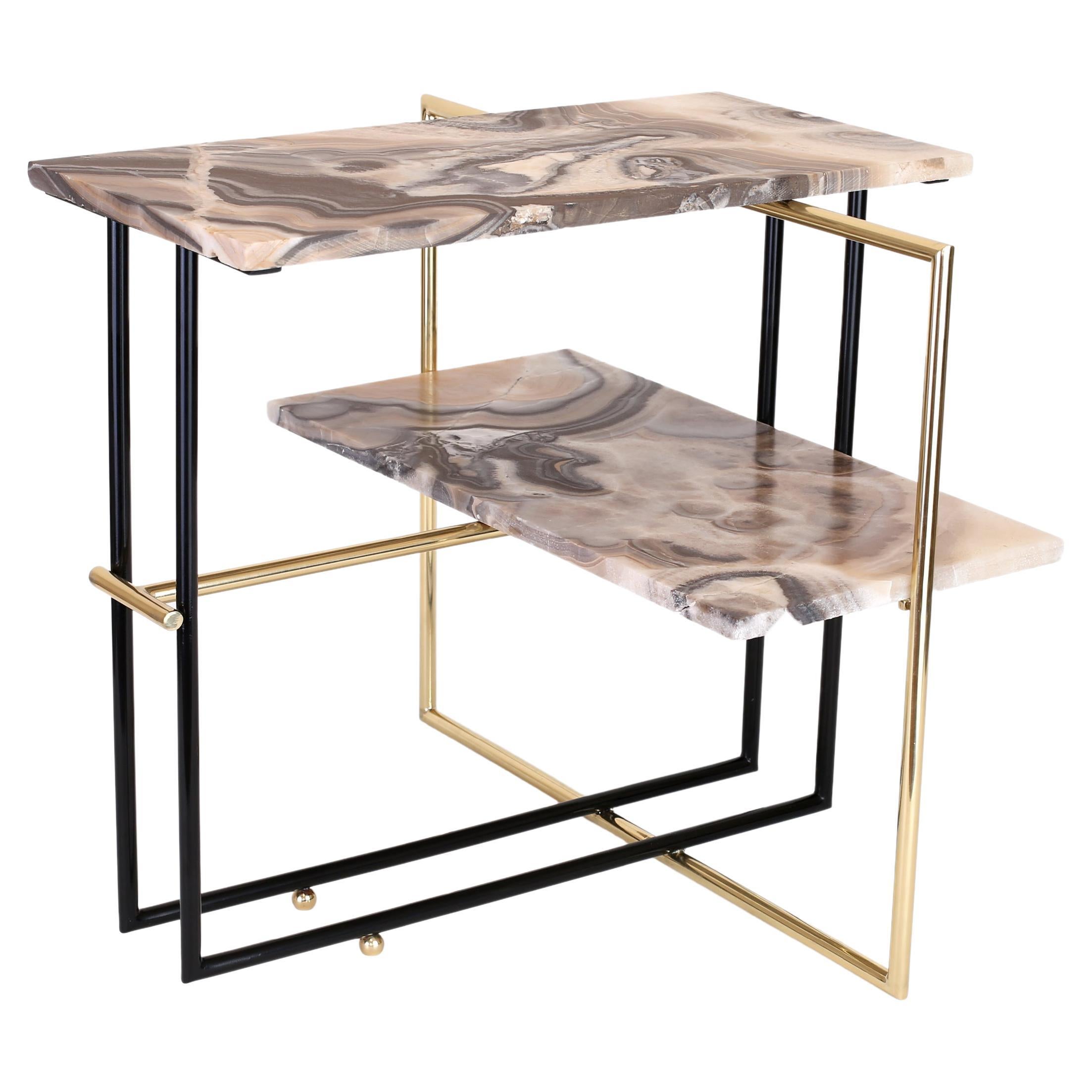 Uña Side Table by Nomade Atelier For Sale