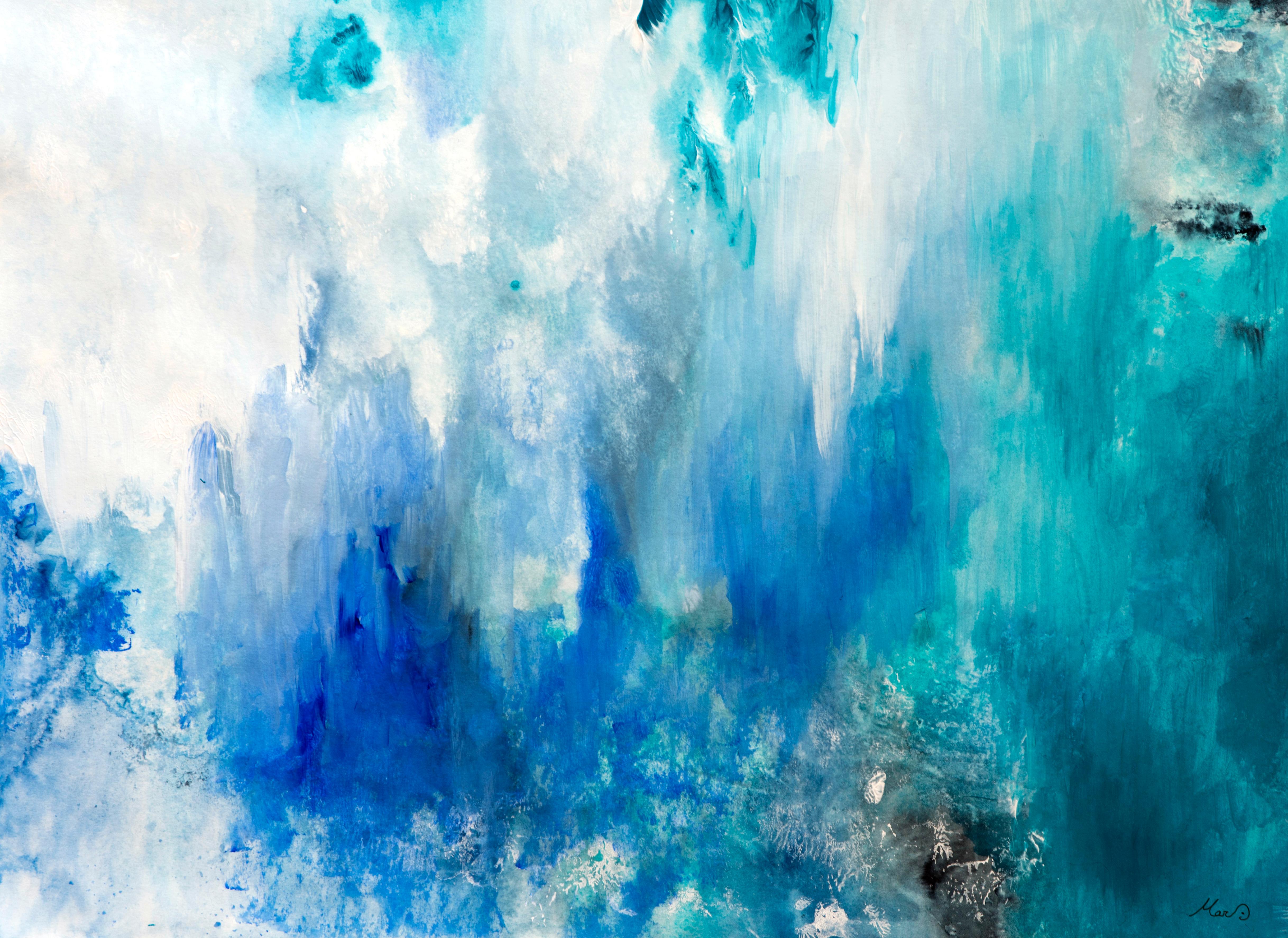 Abstracción azul by Mar Enríquez