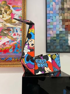 Louis Vuitton Alma Monogram Customized Minnie&Mickey by The Artist Patbo !