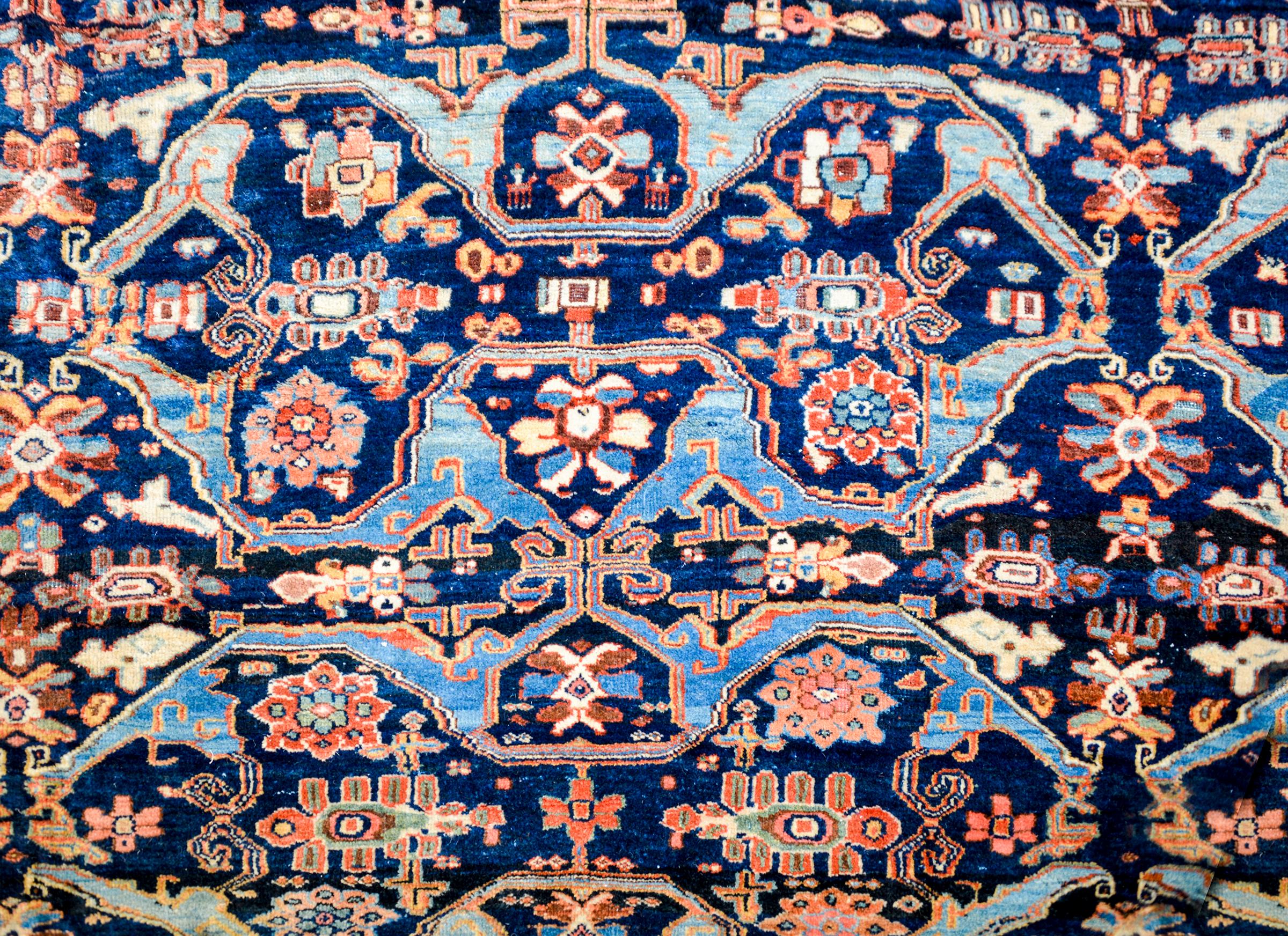 Wool Unbelievable Early 20th Century Sultanabad Rug For Sale