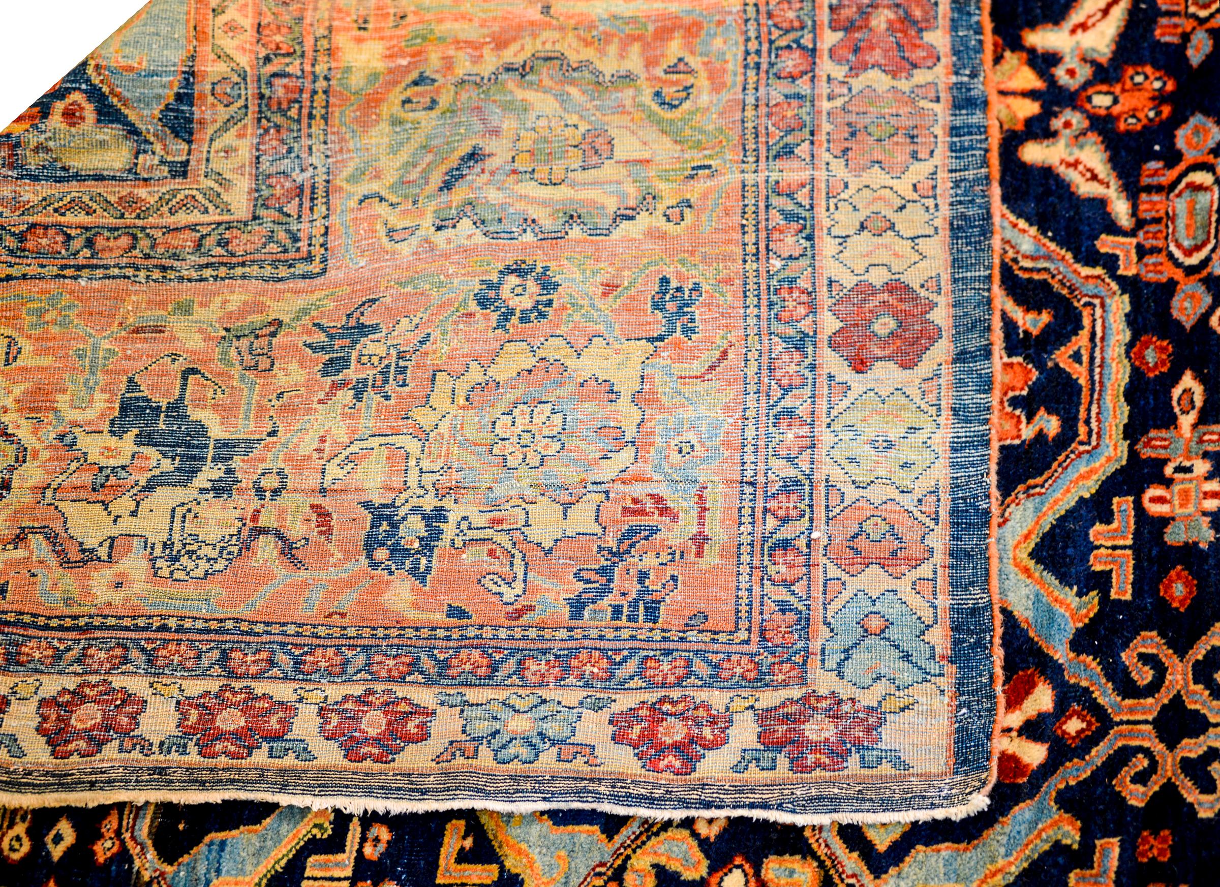 Unbelievable Early 20th Century Sultanabad Rug For Sale 3