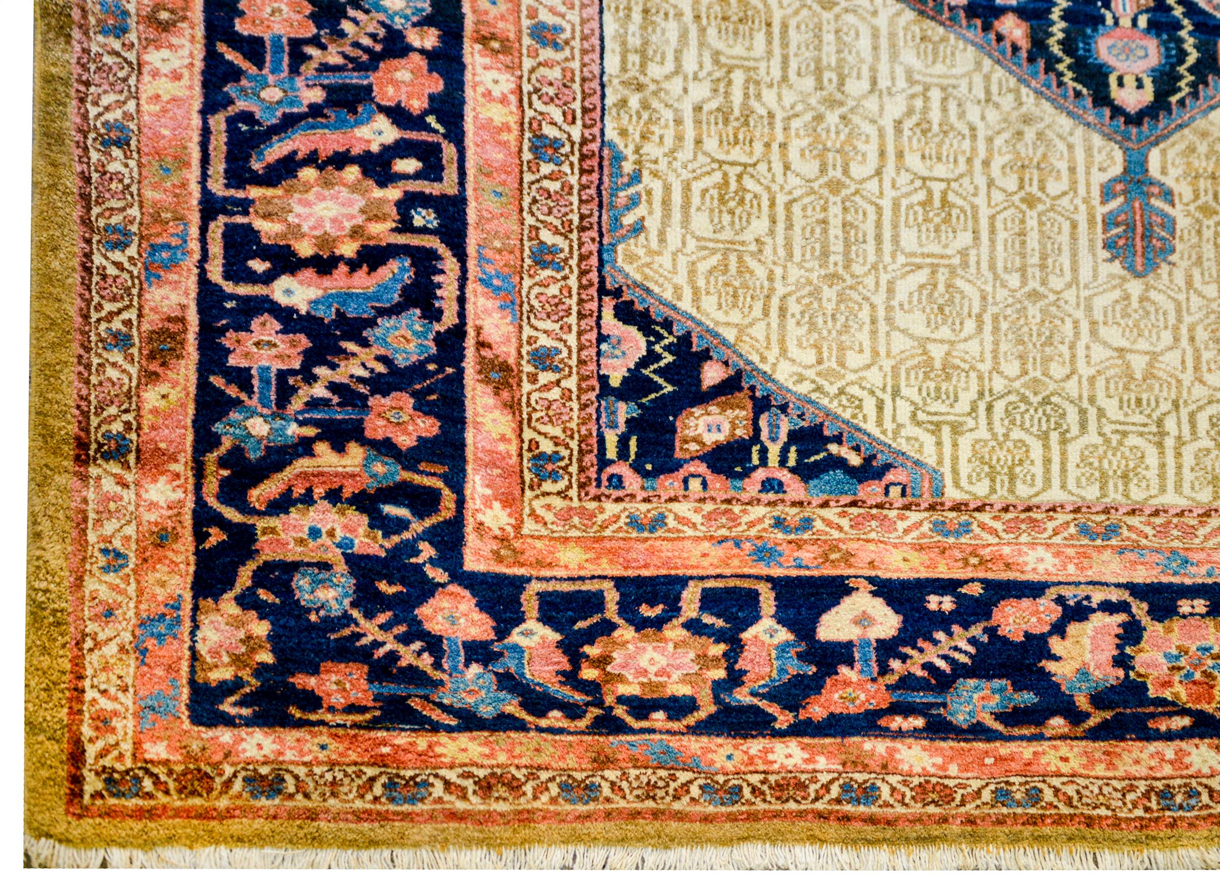 Late 19th Century Unbelievable Monumental 19th Century Serab Rug For Sale