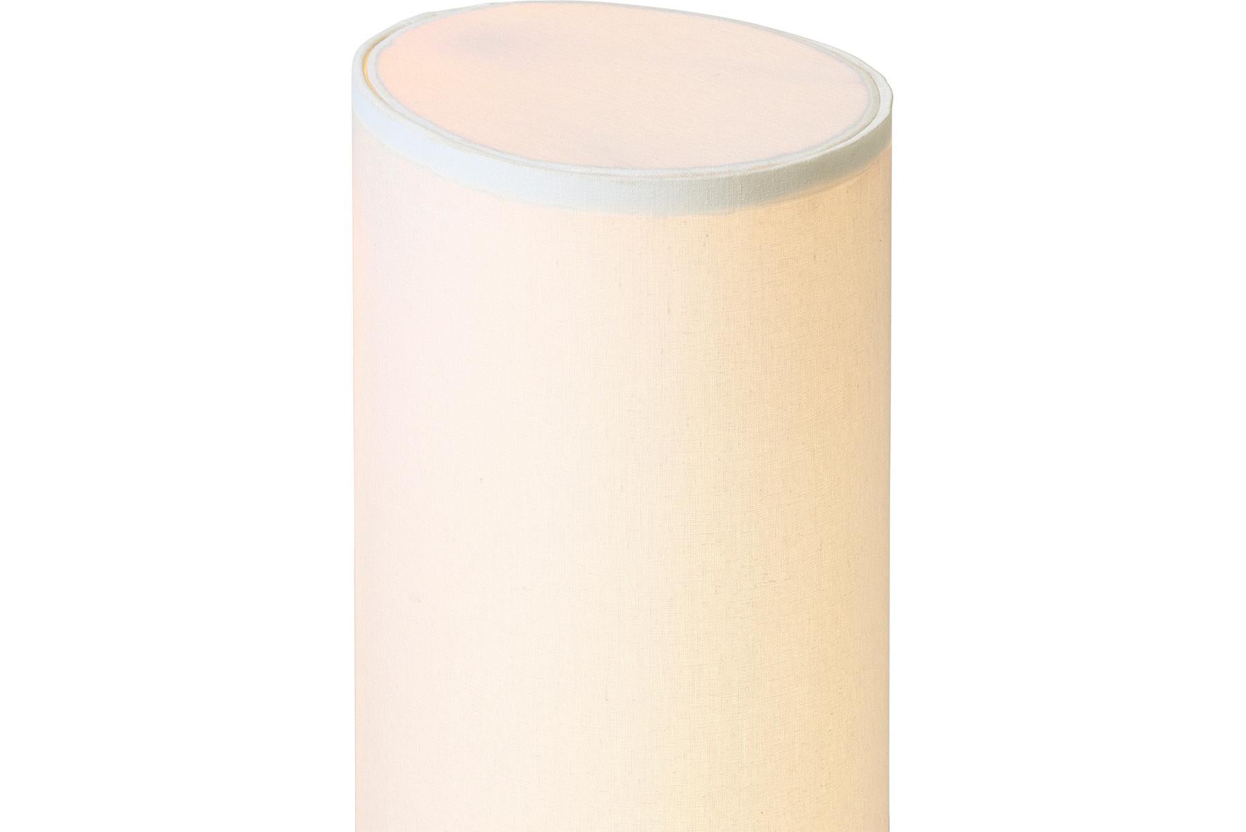 Lampada da terra Unbound, H80, Marmo grigio, Bianco in vendita 13