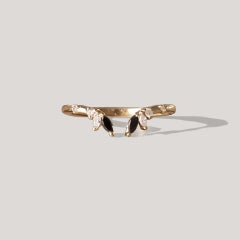 Unchained Naiad Ring in 14K Gold & Diamonds by Anastassia Sel Jewelry