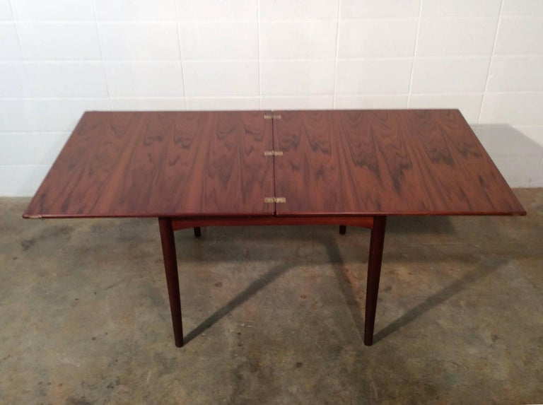 Danish Modern Flip Top Dining / Game Table by Børge Mogensen