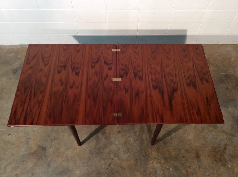 Danish Modern Flip Top Dining / Game Table by Børge Mogensen