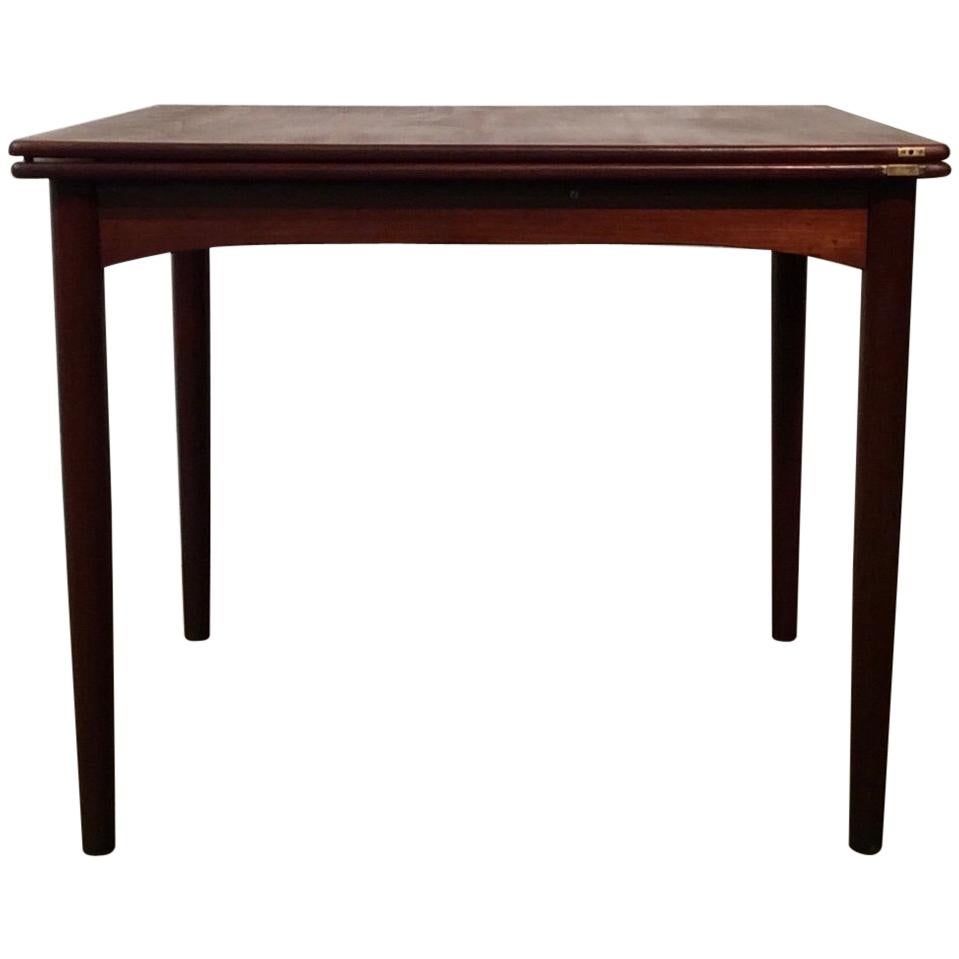Danish Modern Flip Top Dining / Game Table by Børge Mogensen