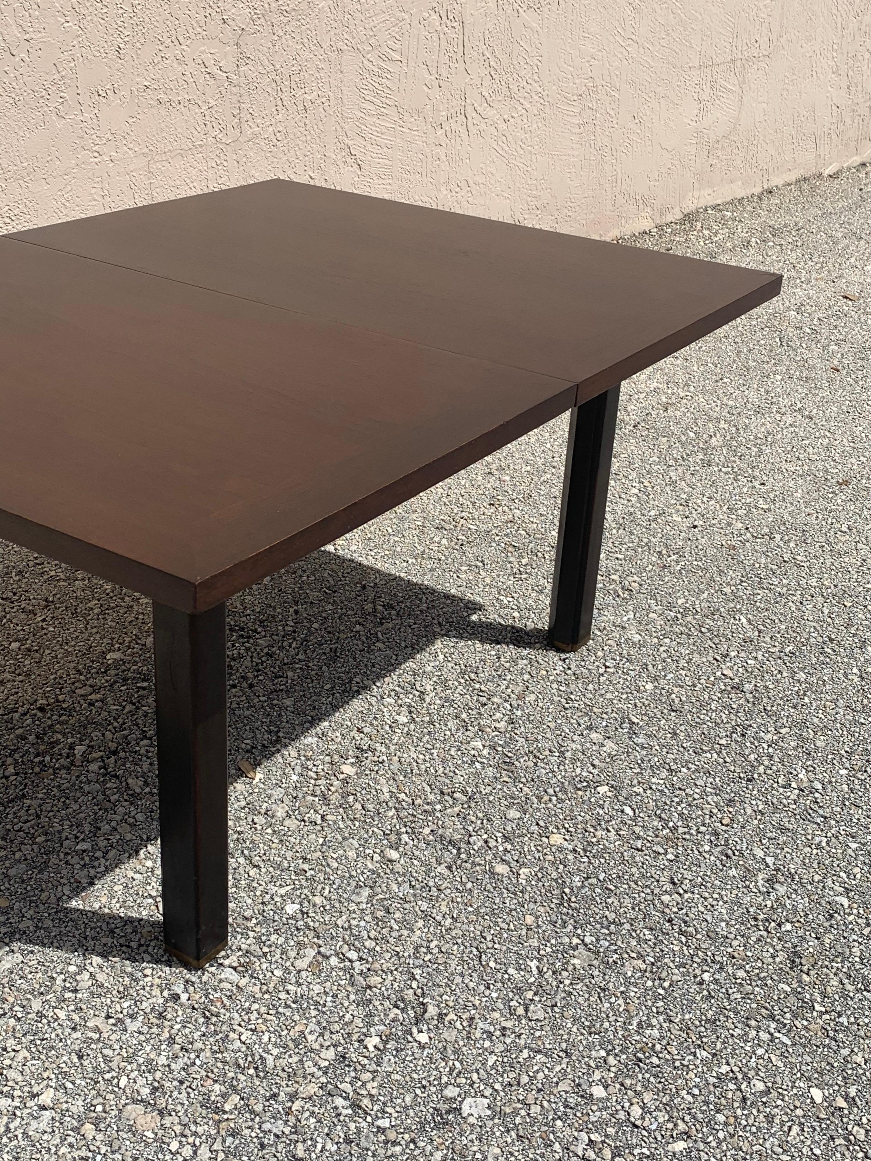 Uncommon Edward Wormley for Dunbar Flip Top Coffee Table For Sale 3