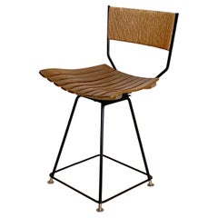 Retro Uncommon Height Desk Chair from Arthur Umanoff