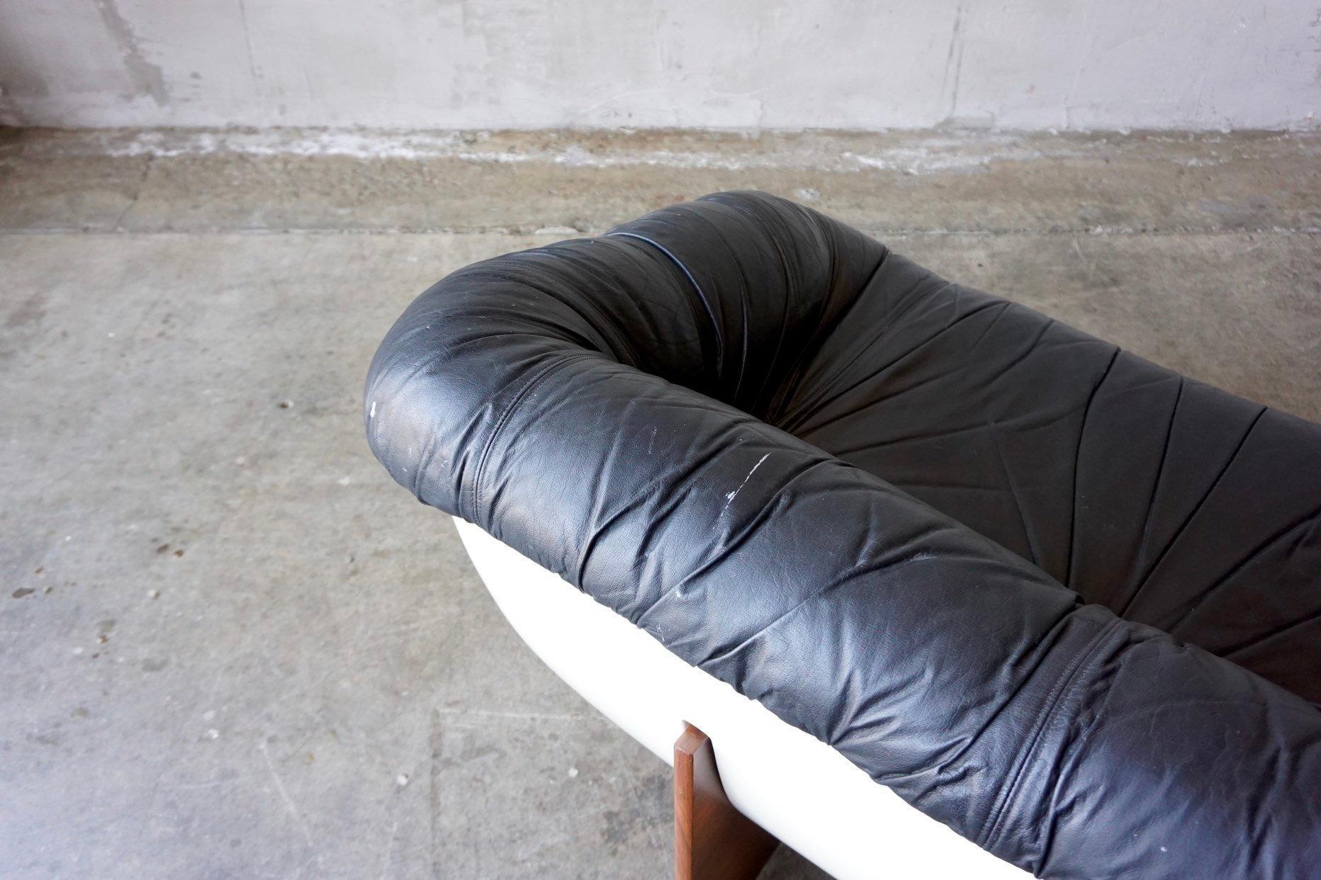 Uncommon Leather Sofa by Percival Lafer 5