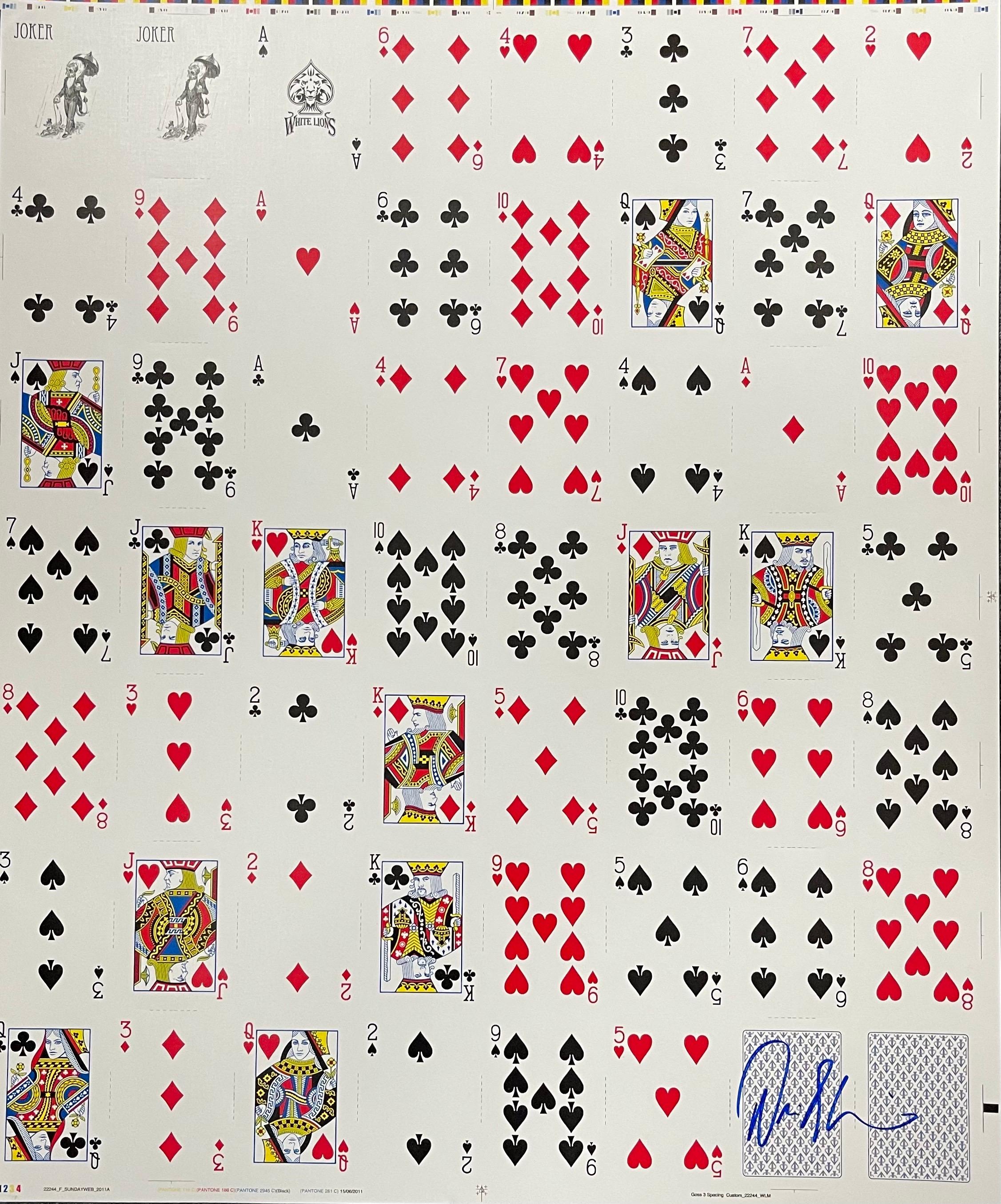 playing card sheet