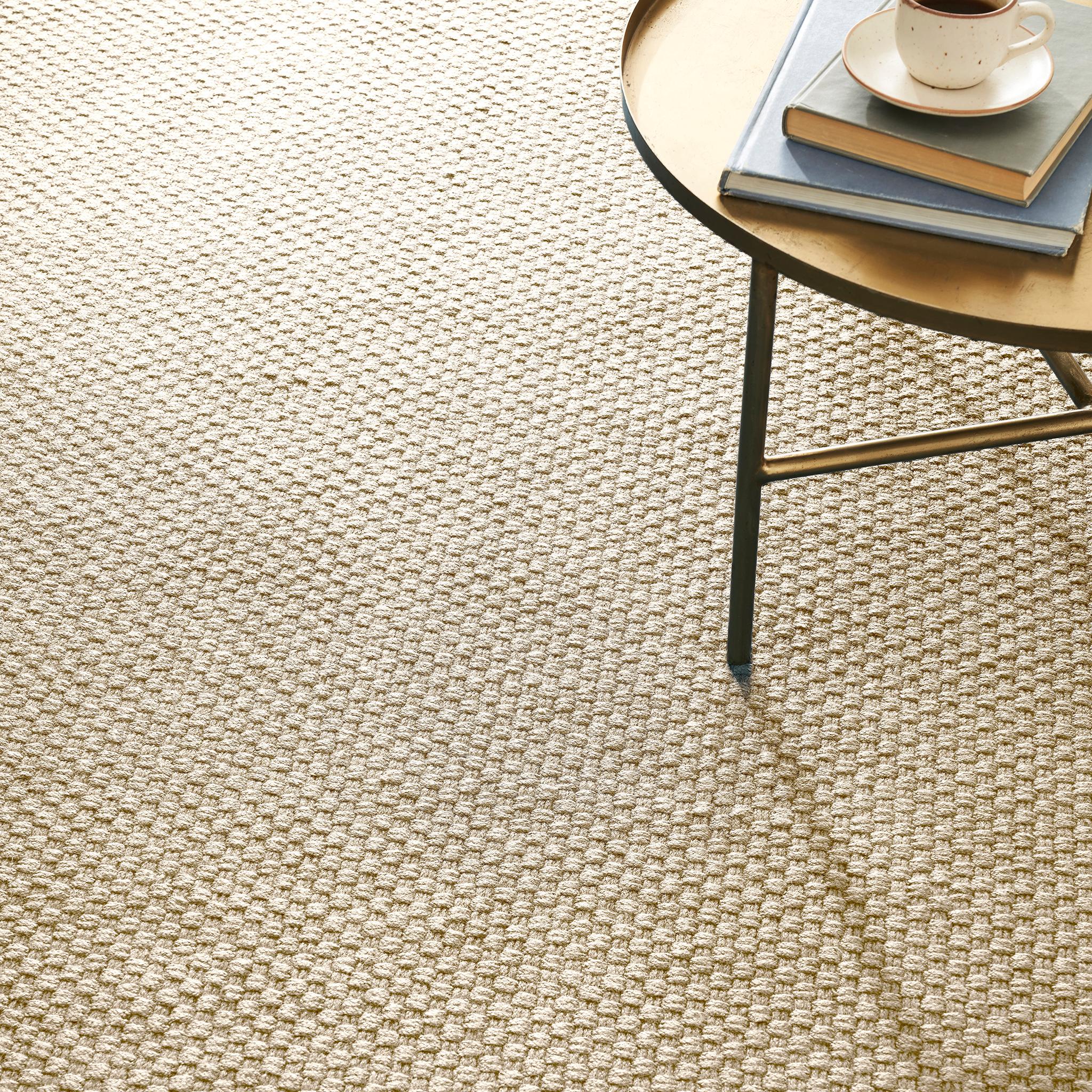 Unda 6x9ft Asche 100% GRS Haustier Textur Korbgeflecht Design Luxus handgewebten Teppich (Indisch) im Angebot