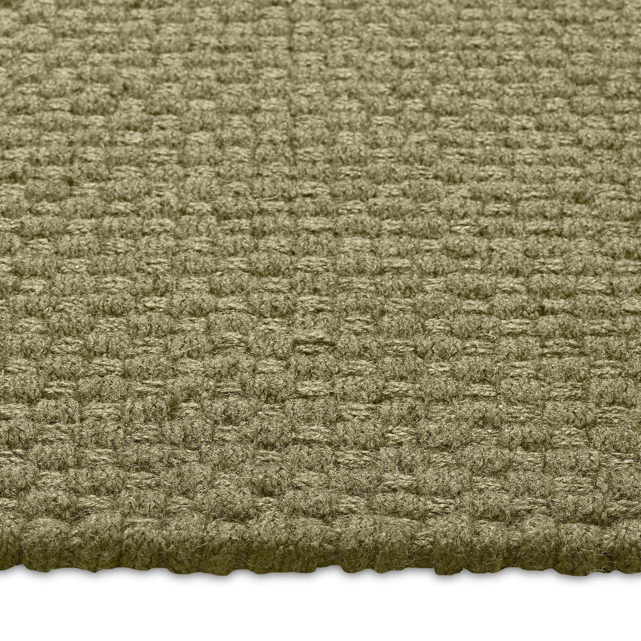 Unda 6x9ft Stein 100% GRS Haustier Textur Korbgeflecht Design Luxus handgewebten Teppich (21. Jahrhundert und zeitgenössisch) im Angebot