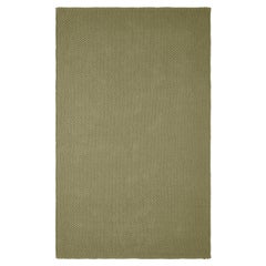 Unda 8X10ft Stone 100% GRS Pet Texture Basket Weave Design Luxury Handwoven Rug