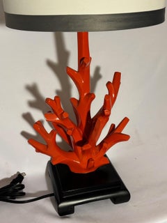 Undeniably Chic Faux Coral lamp