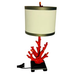 Unwiderstehlich Chic Lampe aus Korallenimitat