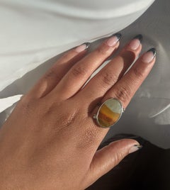 Landscape Jasper Cocktail Ring