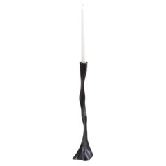 Under The Banyan Bronze Candle Holder Tall in Brass, Viya by Vikram Goyal