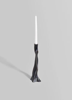Under The Banyan Bronze Candle Holder Medium in Brass, Viya by Vikram Goyal