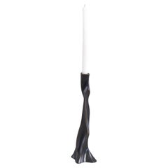The Banyan Bronze Candle Stand Medium en laiton, Viya by Vikram Goyal