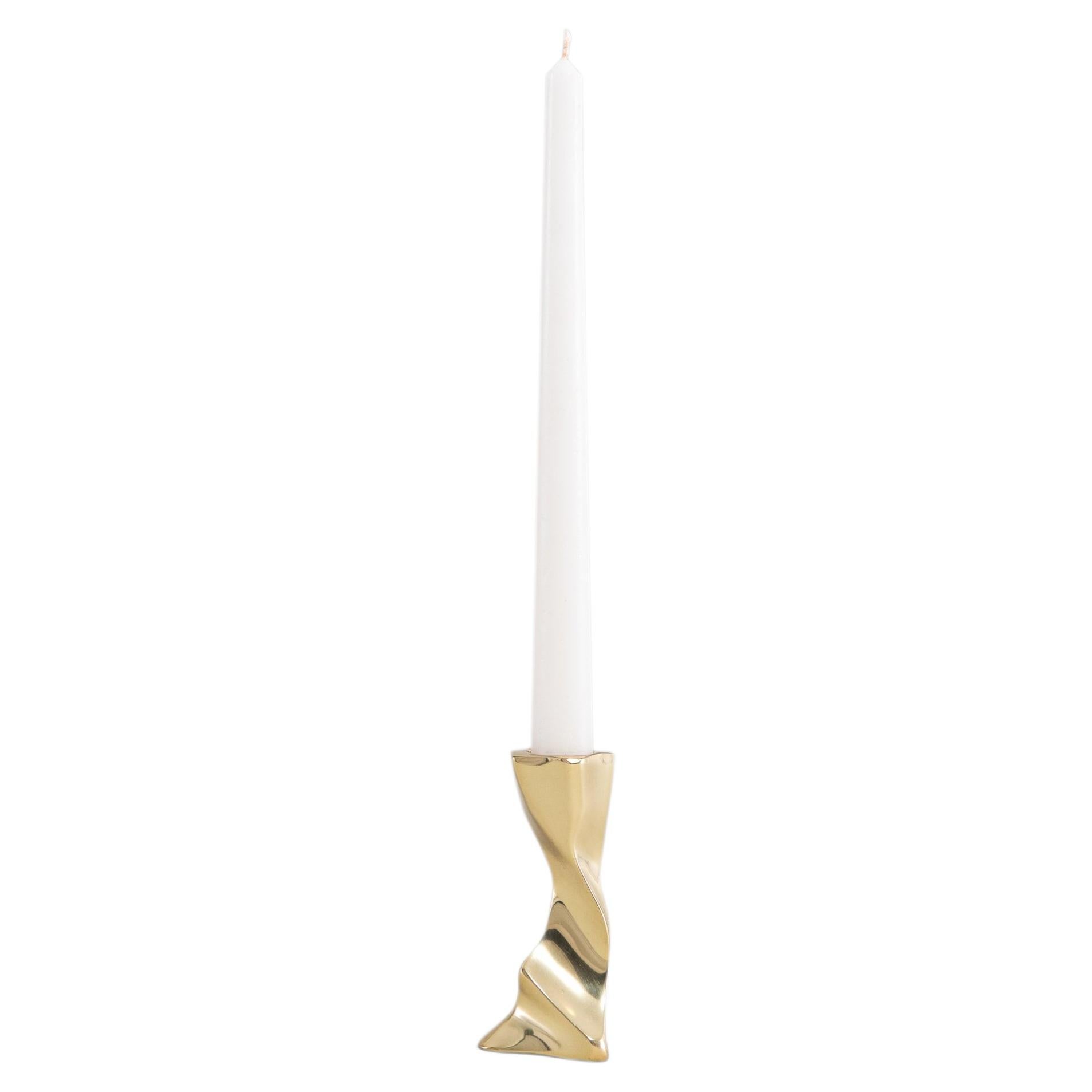 Decorative Candle Holder, Under The Banyan Gold Short, Viya by Vikram Goyal