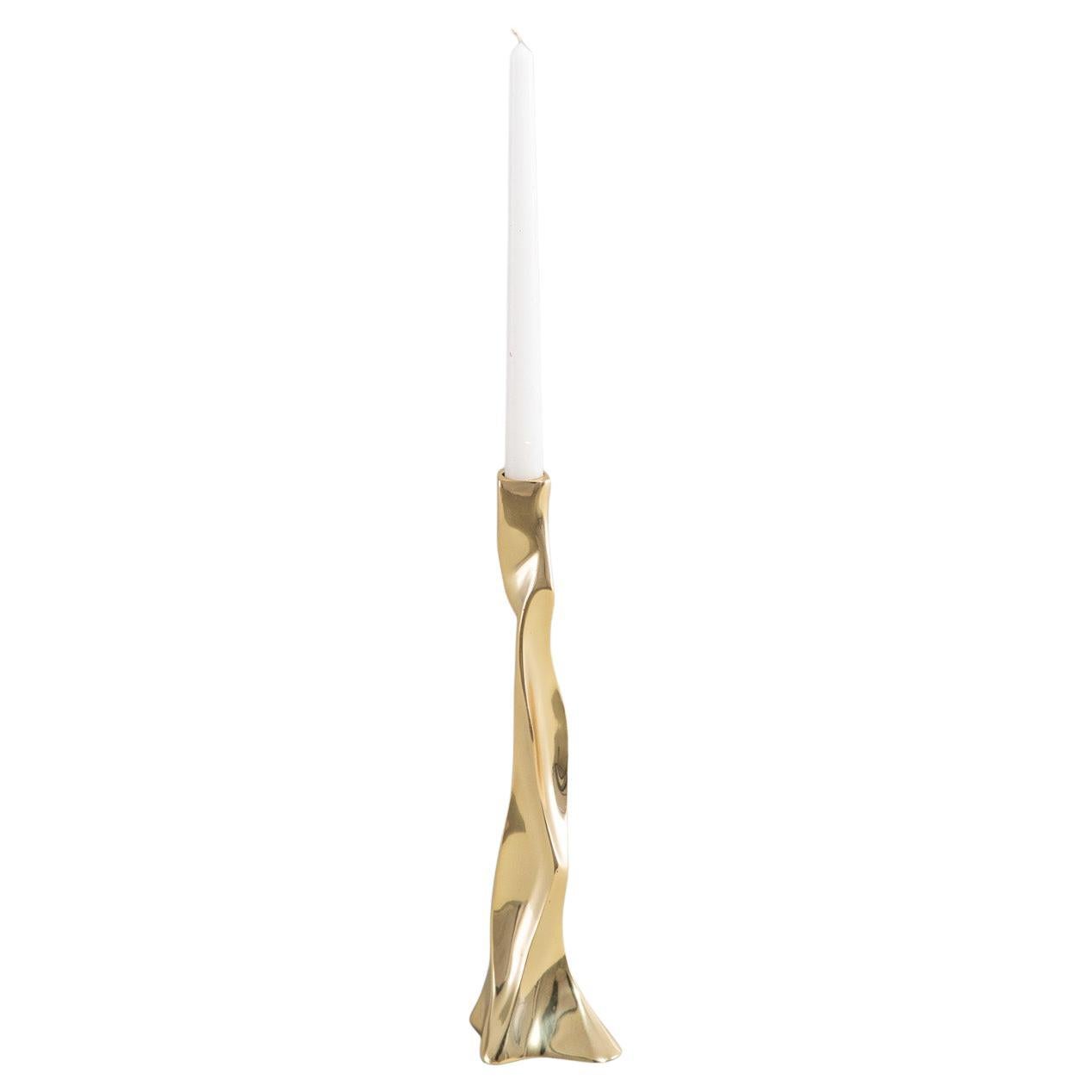 Under The Banyan Gold Candle Stand Medium, Viya von Vikram Goyal