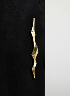 Under The Banyan Goldfarbener Türgriff B aus Messing, Viya von Vikram Goyal