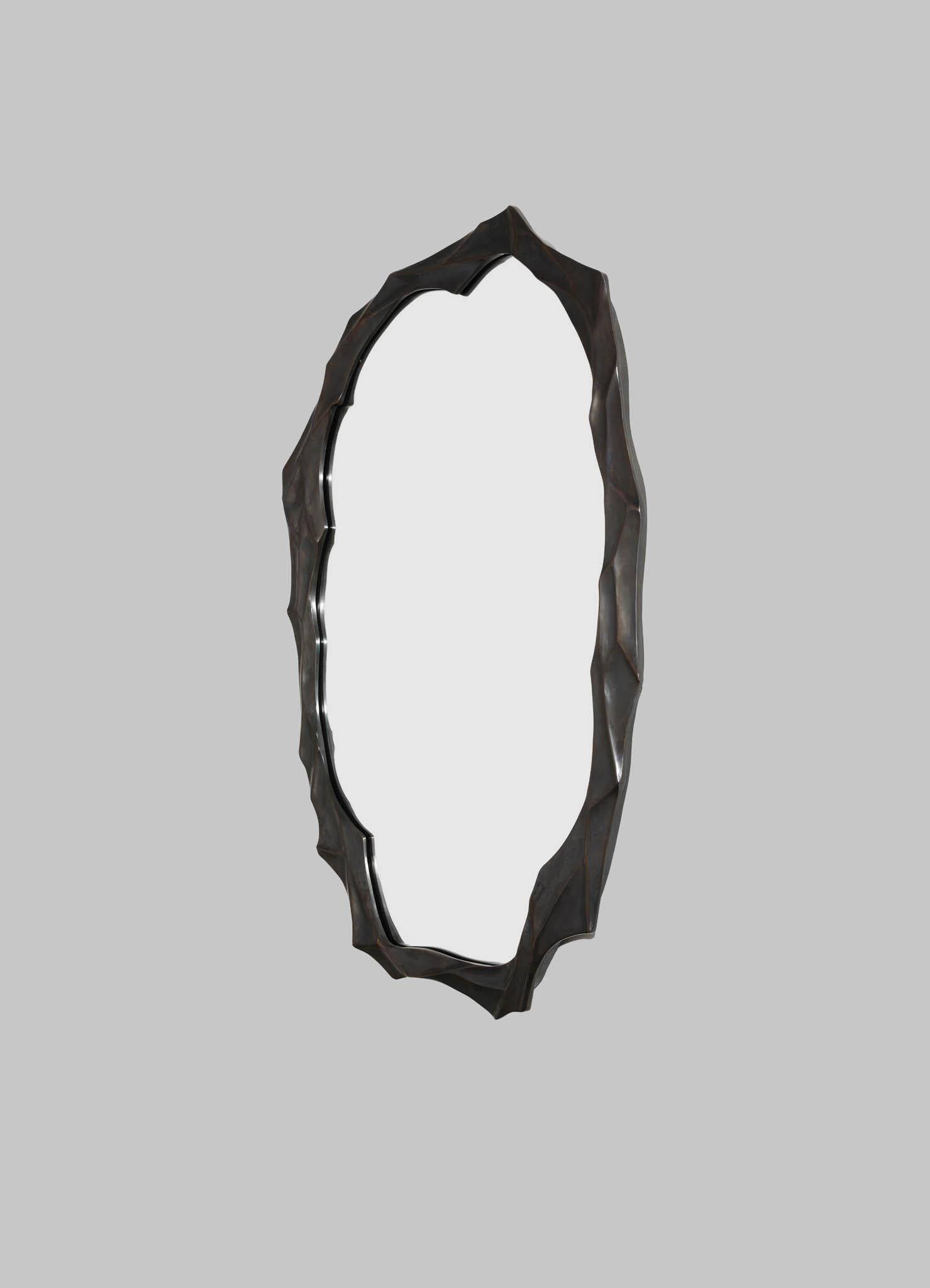 Under The Banyan Mirror Tall in Brass, Viya by Vikram Goyal

Echoing ancient whispers of worship, each object captures the essence of the Banyan tree, believed to hold the divine power to fulfil wishes. Crafted with reverence, these pieces pay