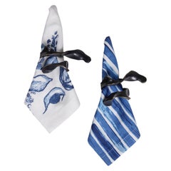 Under The Banyan Napkin Rings in Brass, Viya by Vikram Goyal