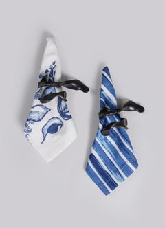 Under The Banyan Napkin Rings in Brass, Viya by Vikram Goyal