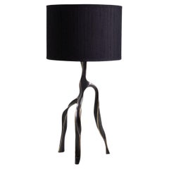Under The Banyan Table Lamp in Brass, Viya by Vikram Goyal