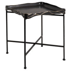 Under The Banyan Tray Table Large in Brass, Viya by Vikram Goyal