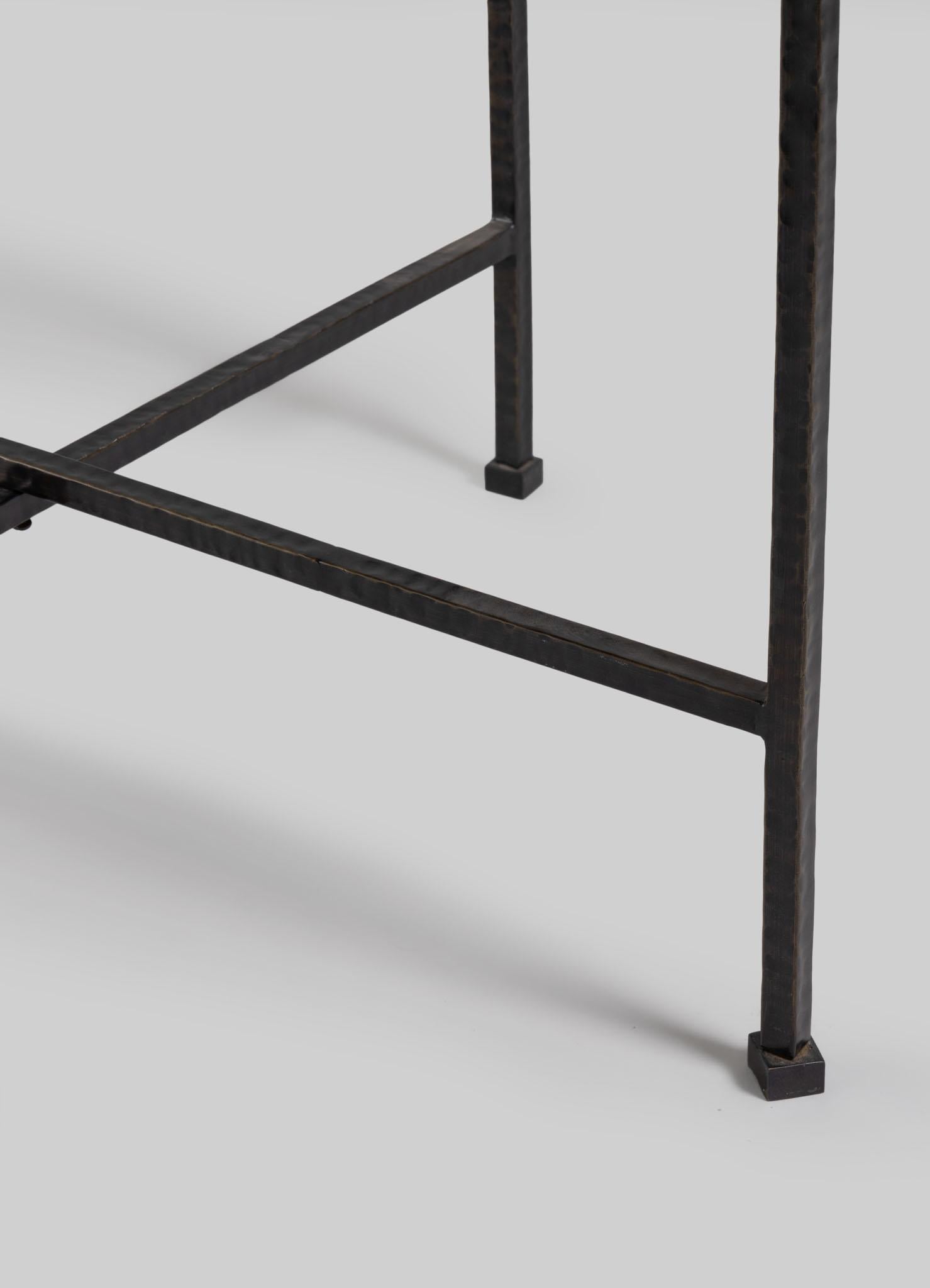 Contemporary Under The Banyan Tray Table Medium in Brass, Viya by Vikram Goyal For Sale