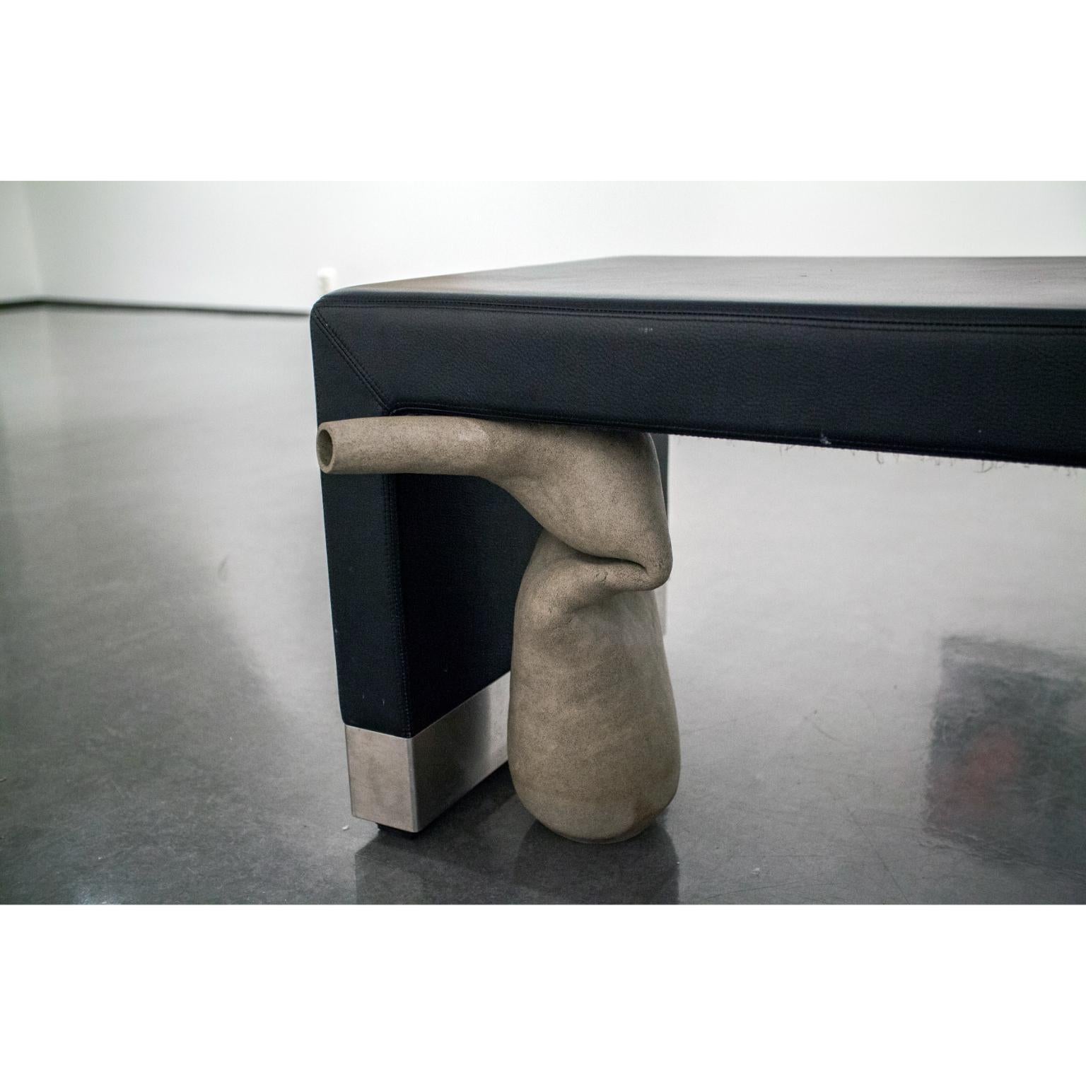 Norvegese Under The Bench Decorative Ceramic Vase by Lillian Tørlen in vendita