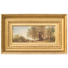 Under the Greenwood Tree, Original Oil on Panel Painting Under the Greenwood Tree, Original Oil on Panel Painting