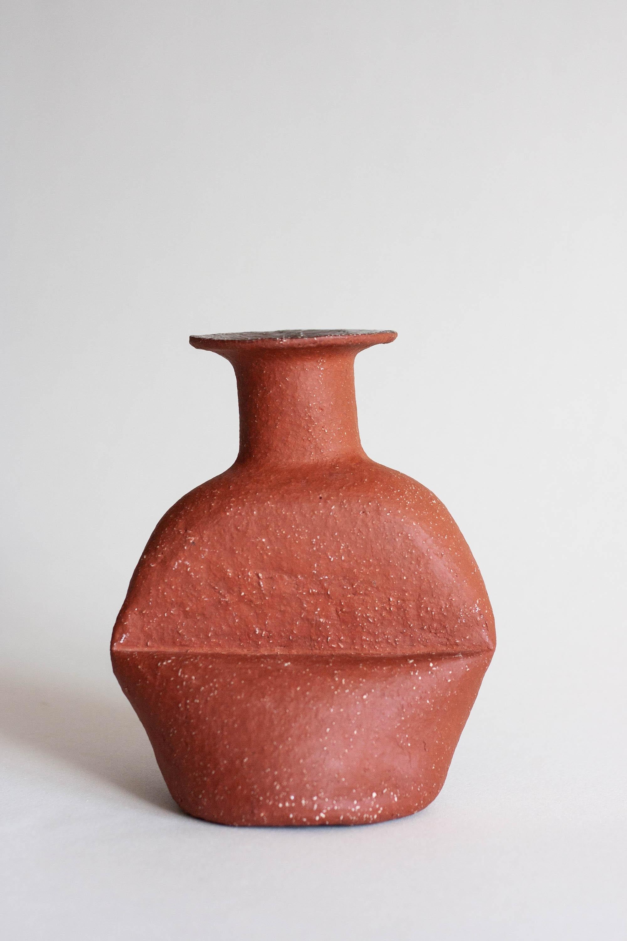 Modern Under The Heater Decorative Ceramic Vase by Lillian Tørlen For Sale