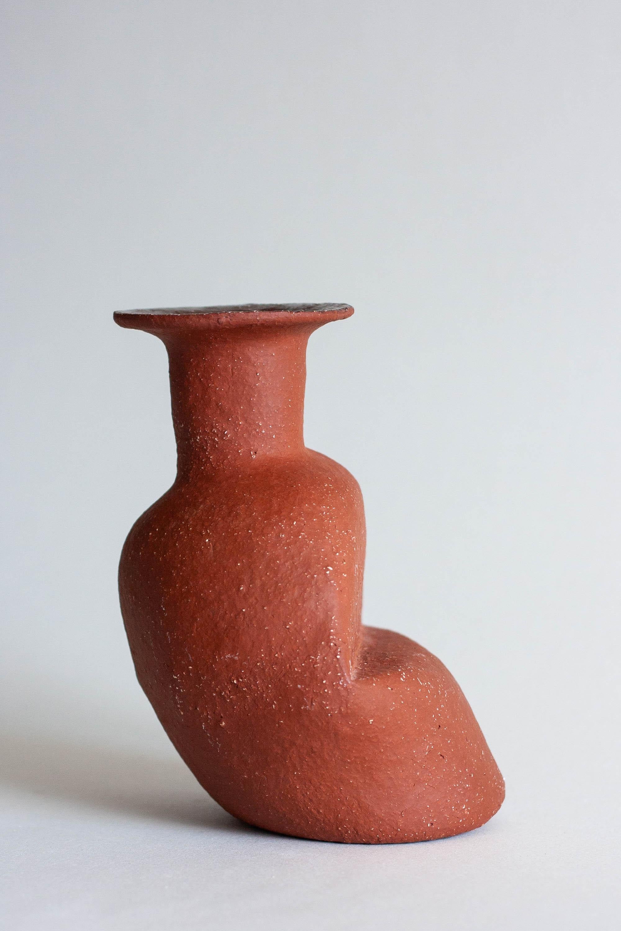 Norwegian Under The Heater Decorative Ceramic Vase by Lillian Tørlen For Sale